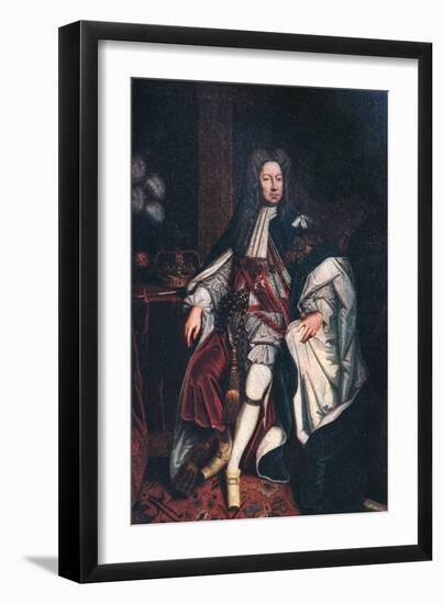 'King George II', 1744, (1911)-Unknown-Framed Giclee Print