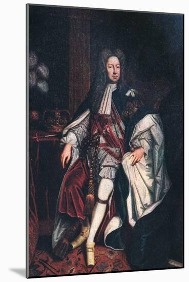 'King George II', 1744, (1911)-Unknown-Mounted Giclee Print