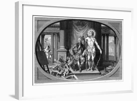 King George III (1738-182), 18th Century-Isaac Taylor-Framed Giclee Print