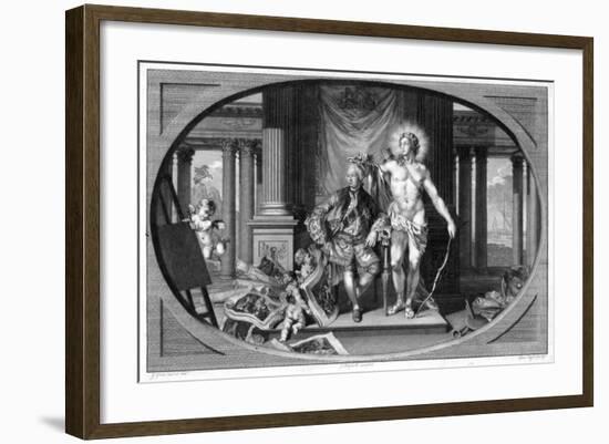 King George III (1738-182), 18th Century-Isaac Taylor-Framed Giclee Print