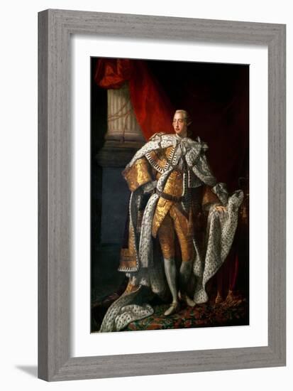 King George III (1738-1820) C.1762-64-Allan Ramsay-Framed Giclee Print