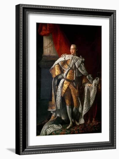 King George III (1738-1820) C.1762-64-Allan Ramsay-Framed Giclee Print