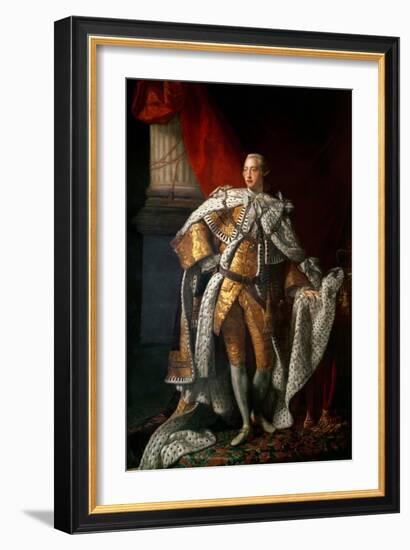 King George III (1738-1820) C.1762-64-Allan Ramsay-Framed Giclee Print