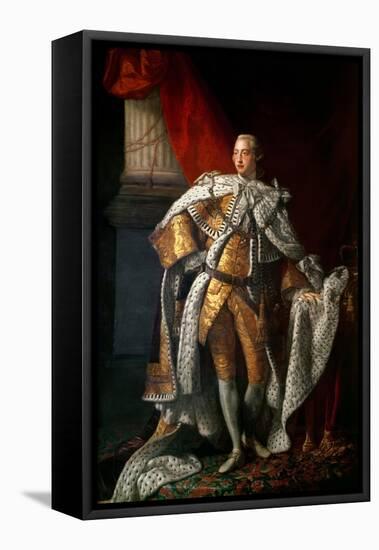 King George III (1738-1820) C.1762-64-Allan Ramsay-Framed Premier Image Canvas