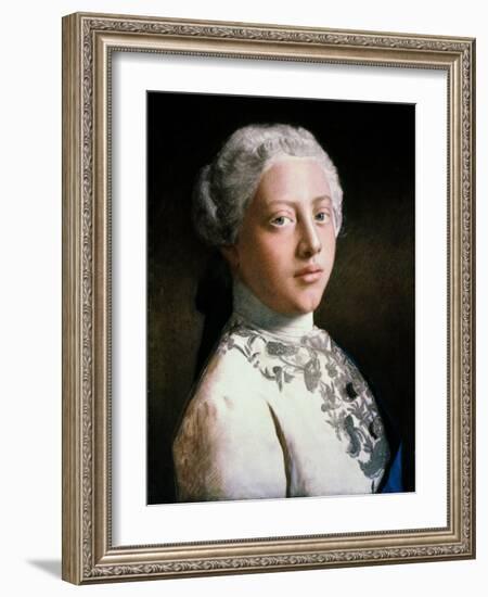 King George III (1738-1820)-Jean-Etienne Liotard-Framed Giclee Print