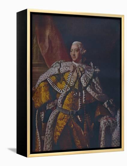 'King George III', c1761-1762-Allan Ramsay-Framed Premier Image Canvas