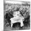 King George V (1865-193) Having Lunch after Tiger Hunting in Nepal, 1911-null-Mounted Giclee Print