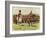 King George V as Prince of Wales Leading His Regiment, the Royal Fusiliers, at Aldershot-Henry Payne-Framed Giclee Print