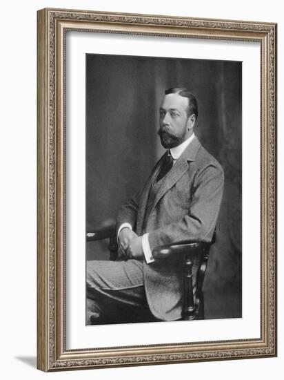 King George V of Great Britain (1865-193), 1912-Downey-Framed Giclee Print