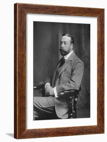 King George V of Great Britain (1865-193), 1912-Downey-Framed Giclee Print