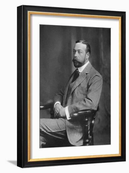 King George V of Great Britain (1865-193), 1912-Downey-Framed Giclee Print