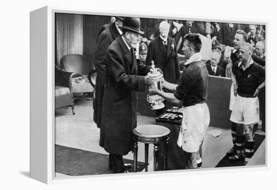 King George V Presenting the Fa Cup, Wembley Stadium, London, C1923-1936-null-Framed Premier Image Canvas