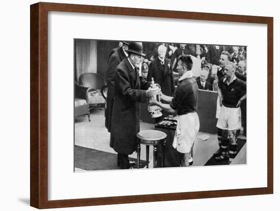 King George V Presenting the Fa Cup, Wembley Stadium, London, C1923-1936-null-Framed Giclee Print