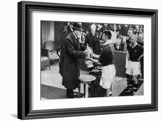 King George V Presenting the Fa Cup, Wembley Stadium, London, C1923-1936-null-Framed Giclee Print