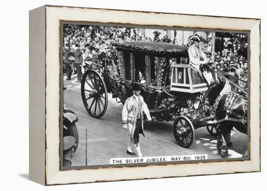 King George V's Silver Jubilee, London, May 6th, 1935-null-Framed Premier Image Canvas