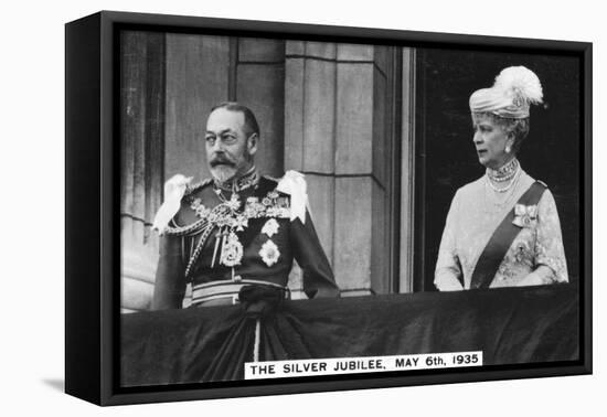 King George V's Silver Jubilee, London, May 6th, 1935-null-Framed Premier Image Canvas