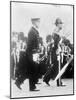 King George V with the Duke of Cornwall in the funeral procession of King Edward VII, 1910-null-Mounted Photographic Print