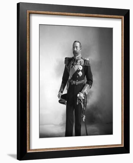 King George V-James Lafayette-Framed Giclee Print