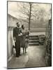 King George VI and the Her Majesty Queen Elizabeth the Queen Mother Taking a Stroll, England-Cecil Beaton-Mounted Photographic Print