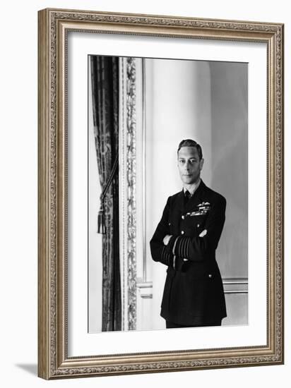 King George VI-Cecil Beaton-Framed Giclee Print