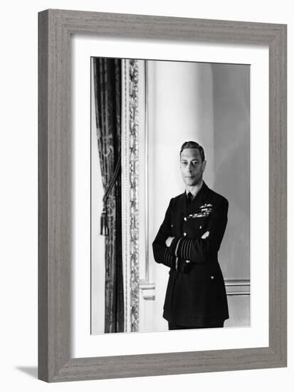 King George VI-Cecil Beaton-Framed Giclee Print