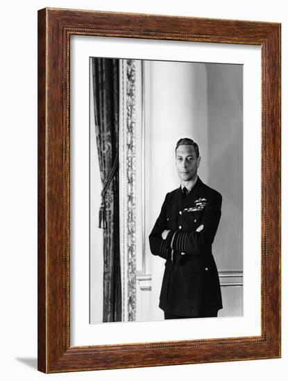 King George VI-Cecil Beaton-Framed Giclee Print