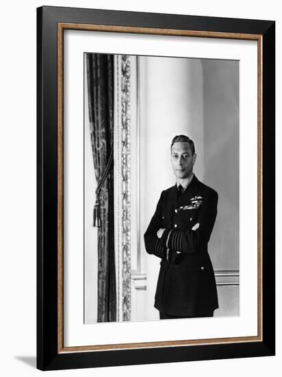 King George VI-Cecil Beaton-Framed Giclee Print