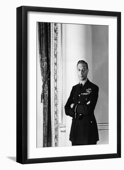 King George VI-Cecil Beaton-Framed Giclee Print