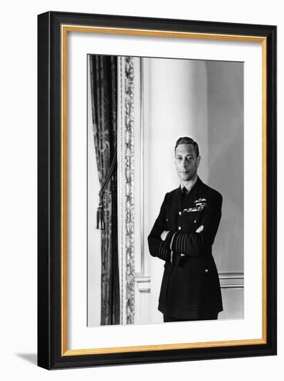 King George VI-Cecil Beaton-Framed Giclee Print