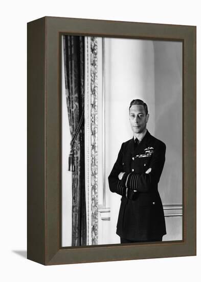King George VI-Cecil Beaton-Framed Premier Image Canvas