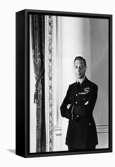 King George VI-Cecil Beaton-Framed Premier Image Canvas