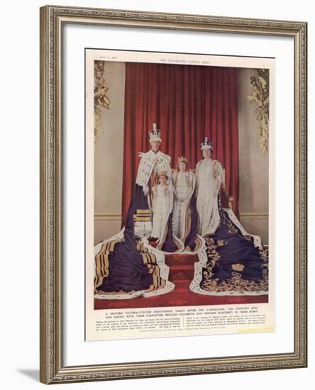 King George VI-null-Framed Giclee Print