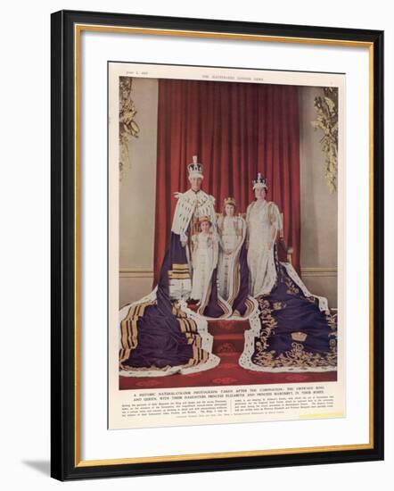 King George VI-null-Framed Giclee Print