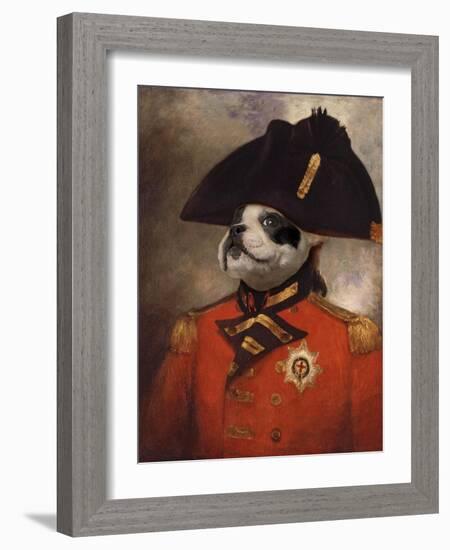 King George-J Hovenstine Studios-Framed Giclee Print