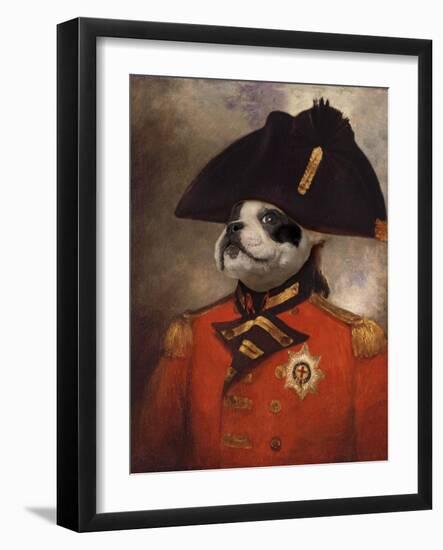 King George-J Hovenstine Studios-Framed Giclee Print