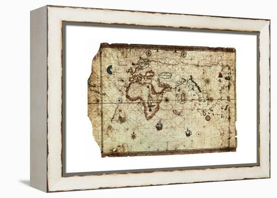 King Hamy' Navigational Chart, 1502-Amerigo Vespucci-Framed Premier Image Canvas