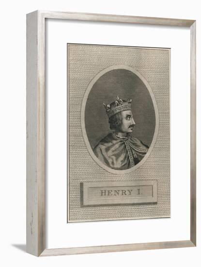 King Henry I, 1793-Unknown-Framed Giclee Print