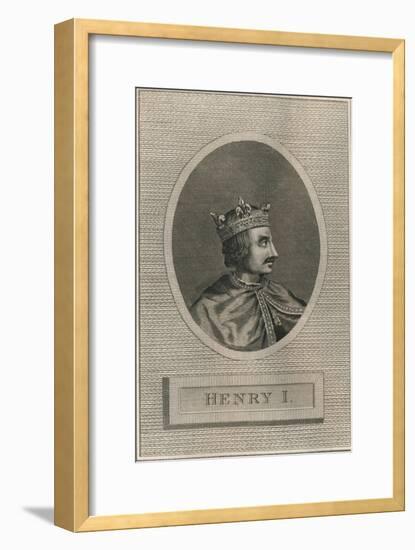 King Henry I, 1793-Unknown-Framed Giclee Print