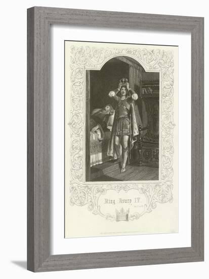 King Henry IV, Act IV, Scene IV-Joseph Kenny Meadows-Framed Premium Giclee Print