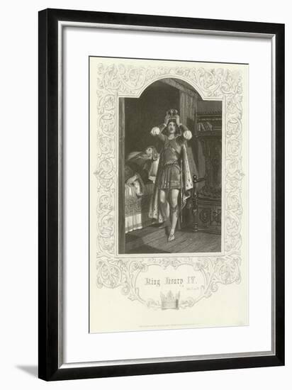 King Henry IV, Act IV, Scene IV-Joseph Kenny Meadows-Framed Giclee Print