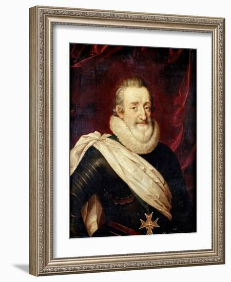 King Henry IV of France-Frans Francken the Younger-Framed Giclee Print