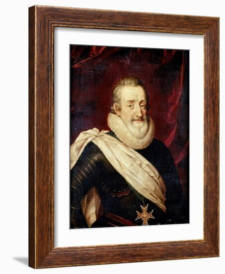 King Henry IV of France-Frans Francken the Younger-Framed Giclee Print