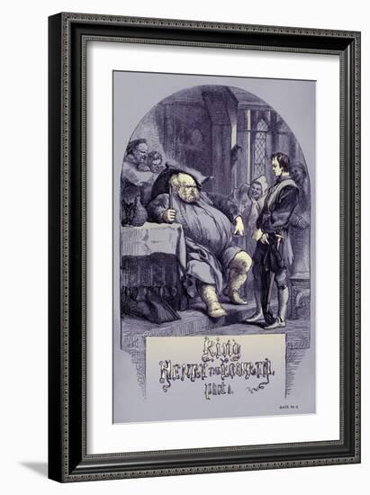 King Henry IV-John Gilbert-Framed Giclee Print