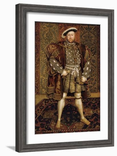 King Henry Viii-Hans Holbein the Younger-Framed Giclee Print