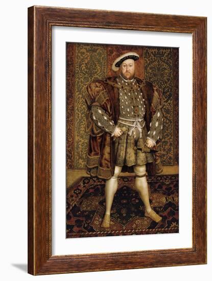 King Henry Viii-Hans Holbein the Younger-Framed Giclee Print