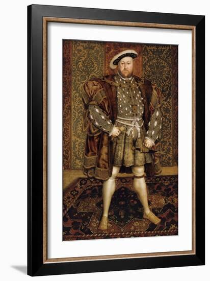 King Henry Viii-Hans Holbein the Younger-Framed Giclee Print