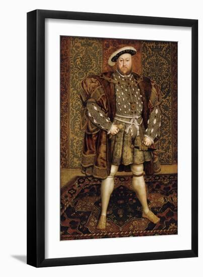 King Henry Viii-Hans Holbein the Younger-Framed Giclee Print
