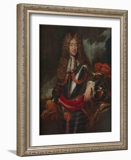 'King James II', c1690-Unknown-Framed Giclee Print