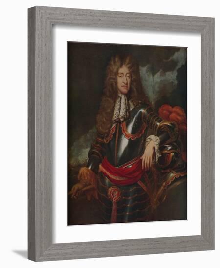 'King James II', c1690-Unknown-Framed Giclee Print