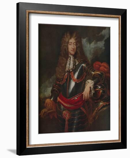 'King James II', c1690-Unknown-Framed Giclee Print